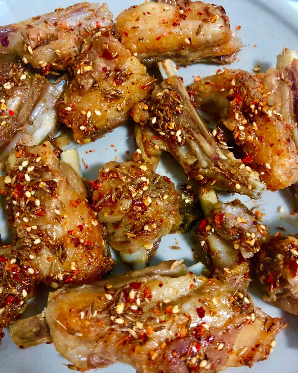 地道蒙餐：烤羊排(家用烤箱版)