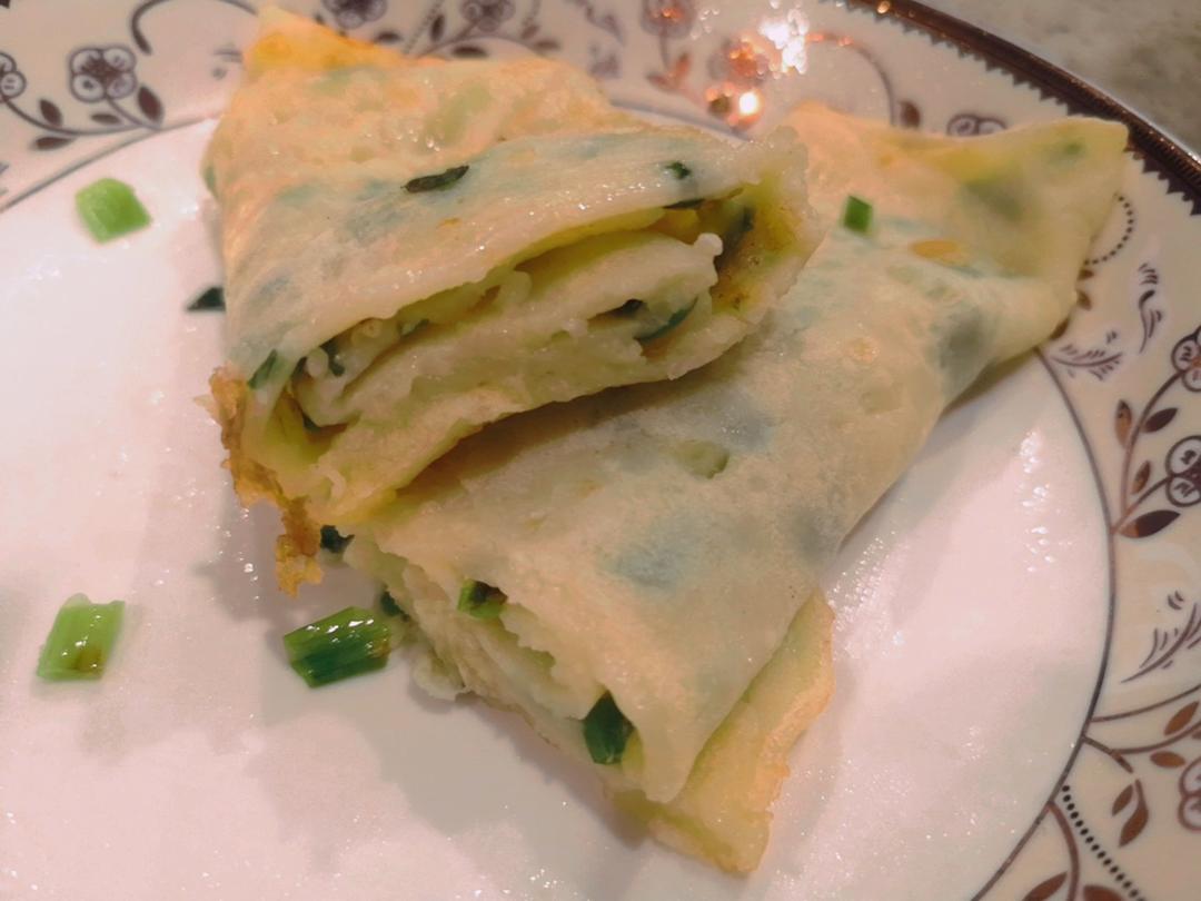 奶香葱花蛋饼（低筋面粉版）