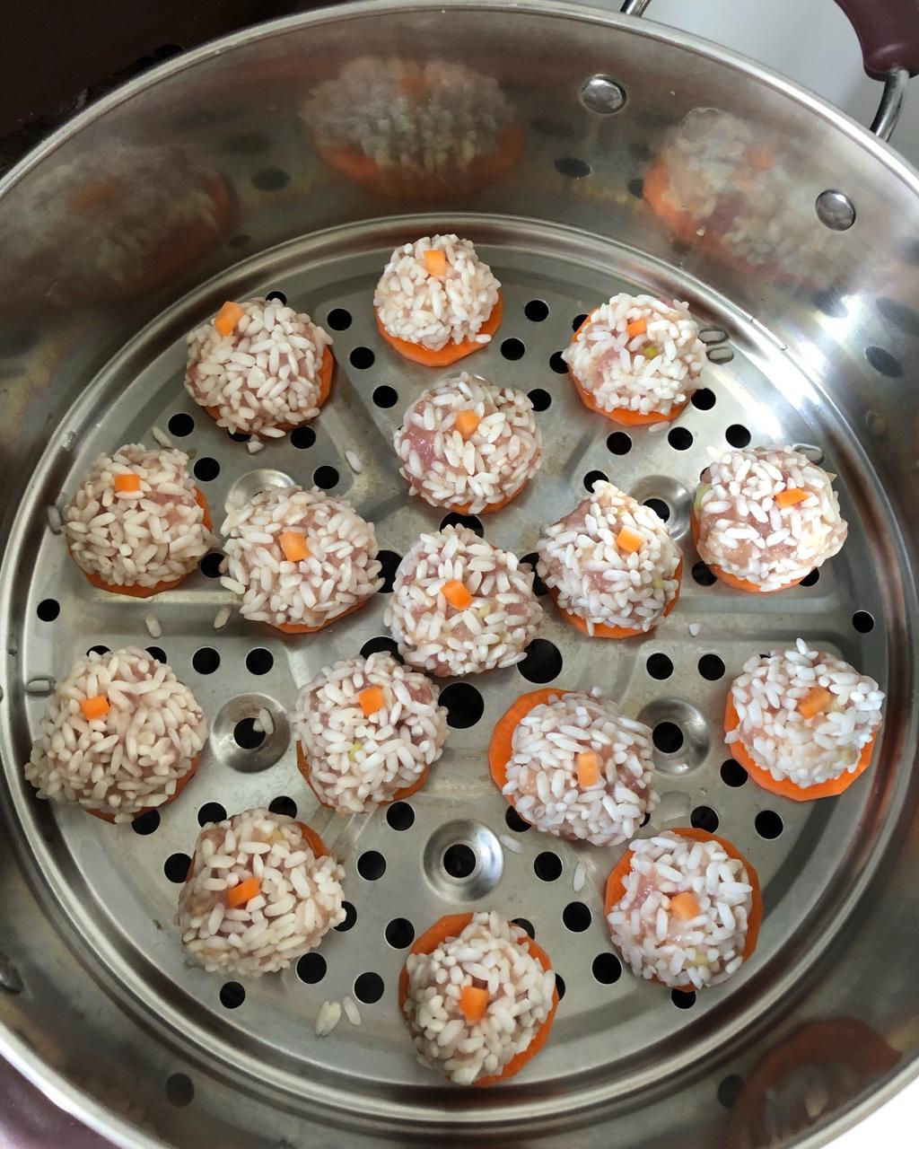 蒸糯米丸子