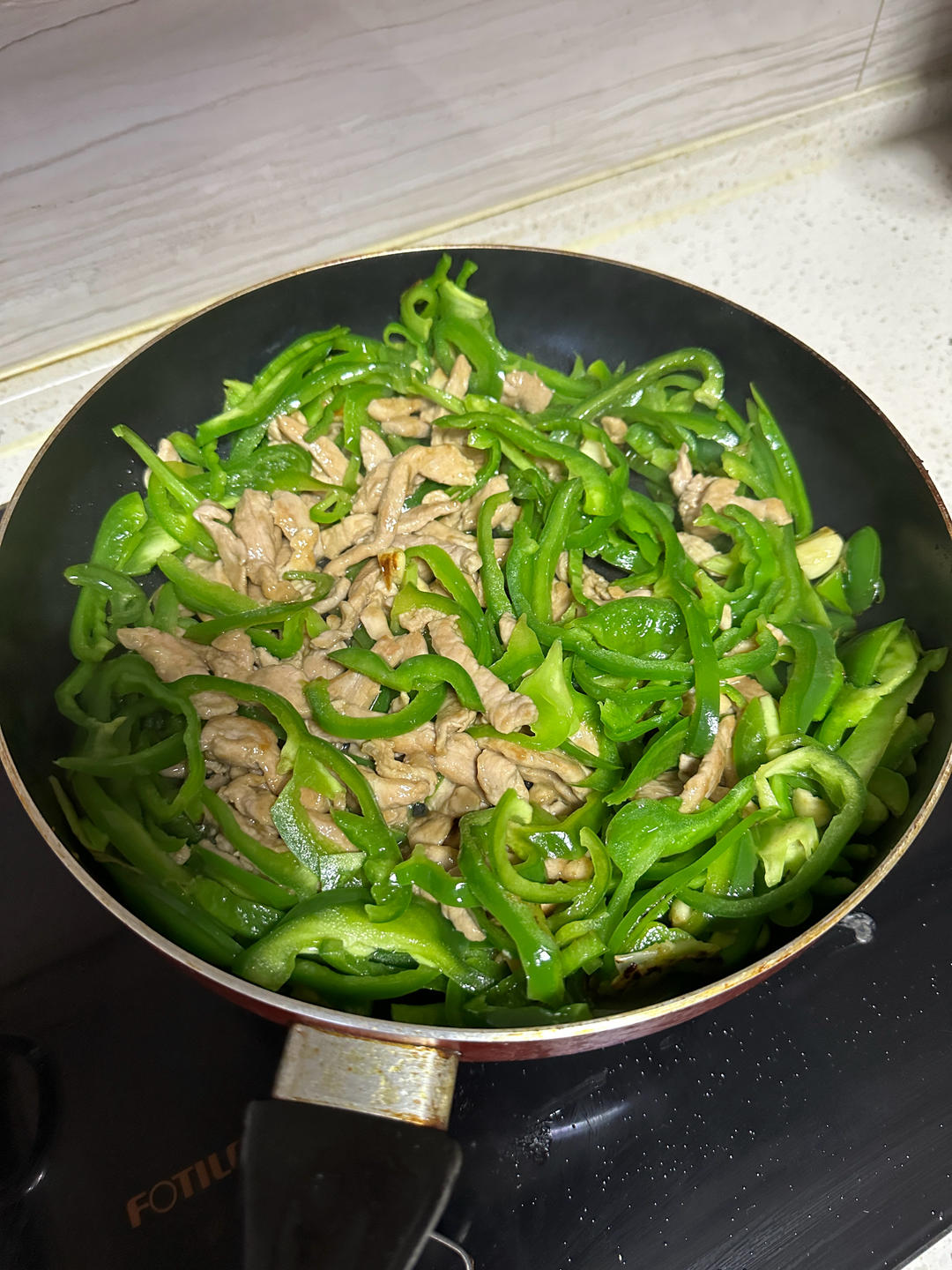 ‼️好吃到舔盘的青椒肉丝盖浇饭