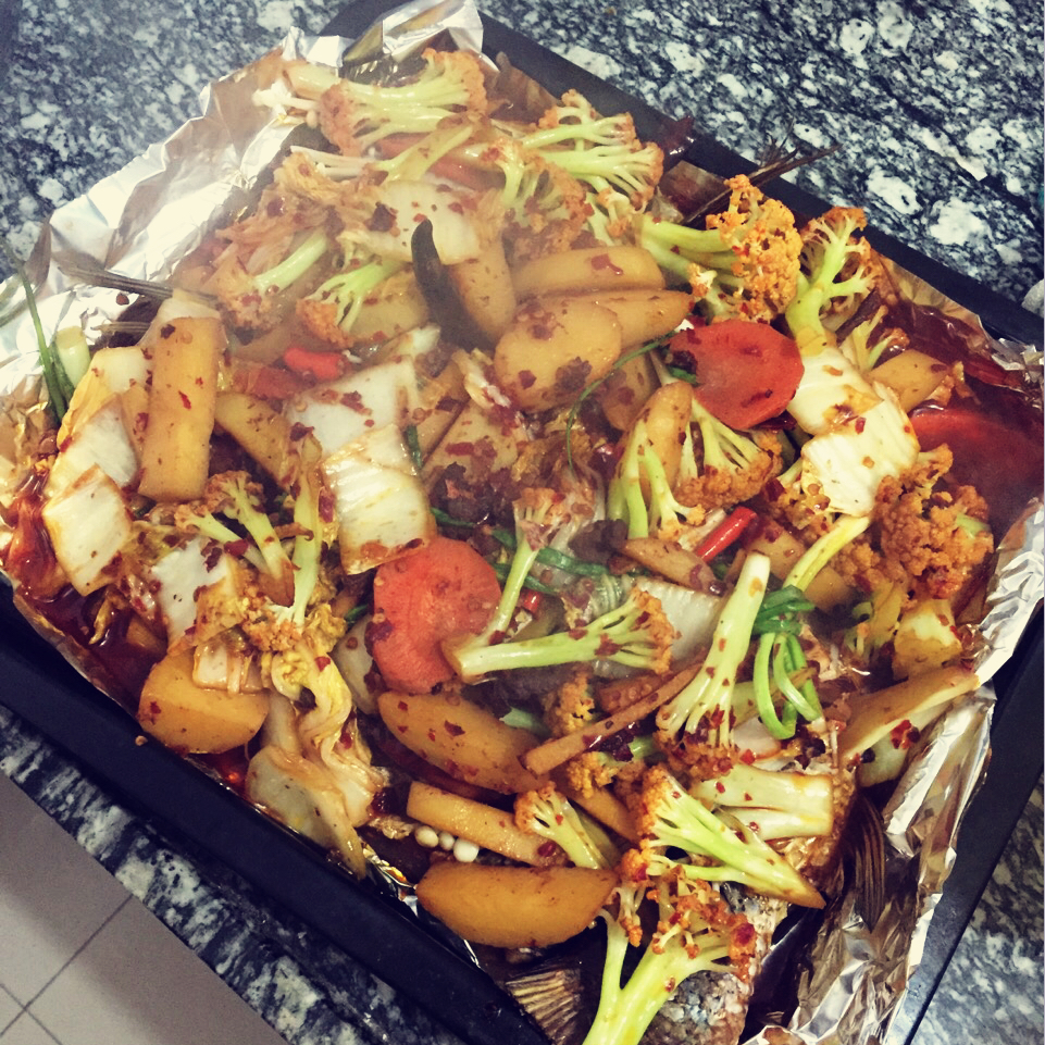 香辣烤鱼-烤箱版