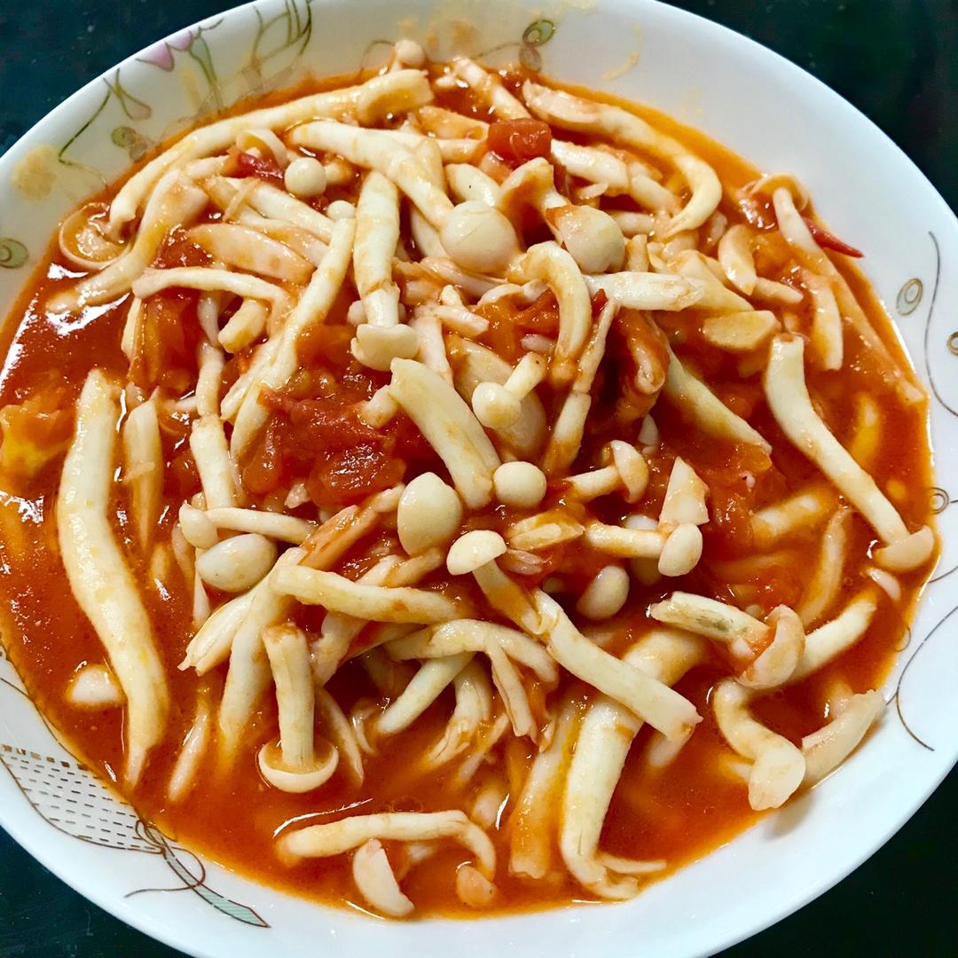茄汁海鲜菇