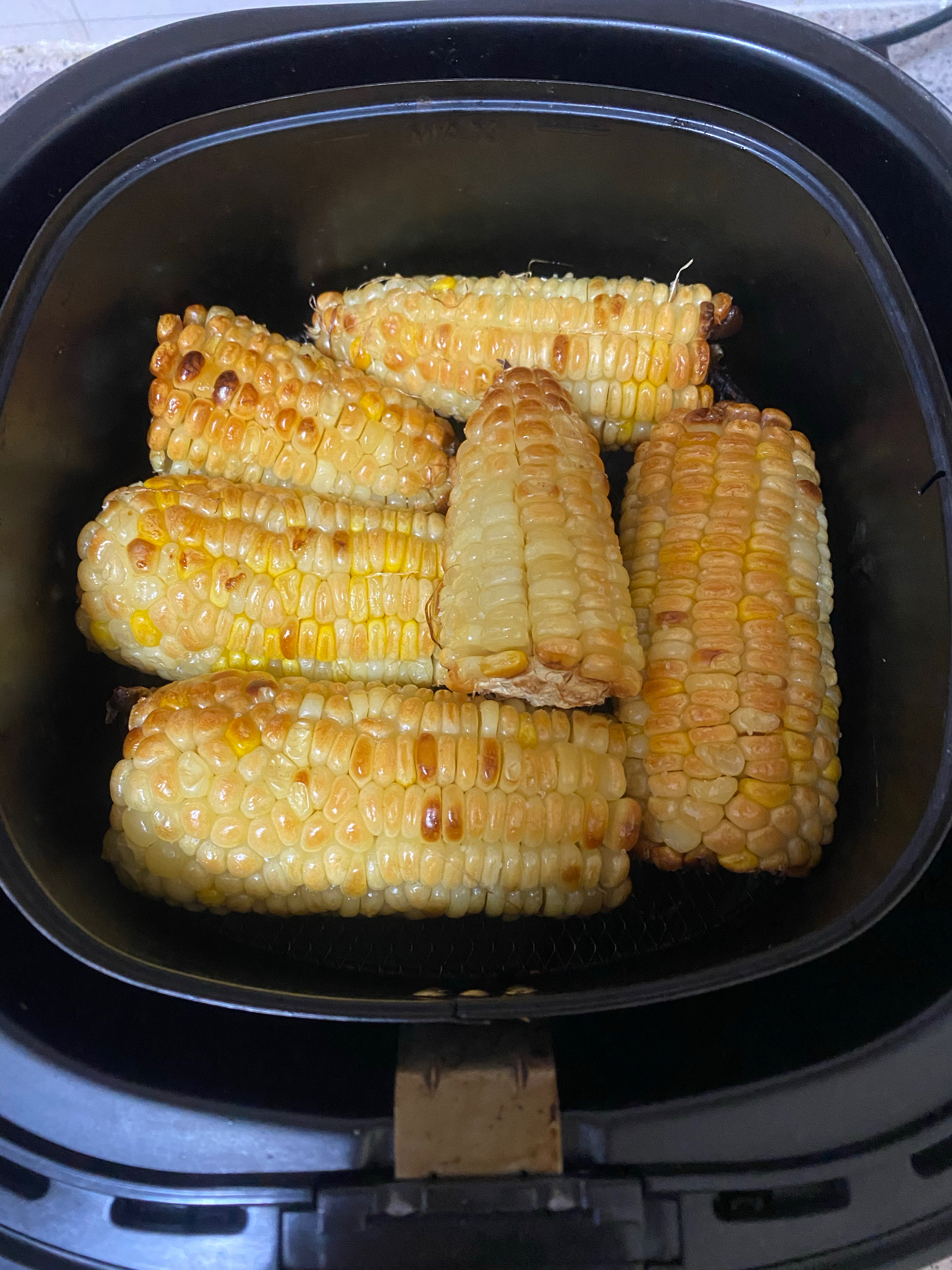 超简单的空气炸锅·烤玉米