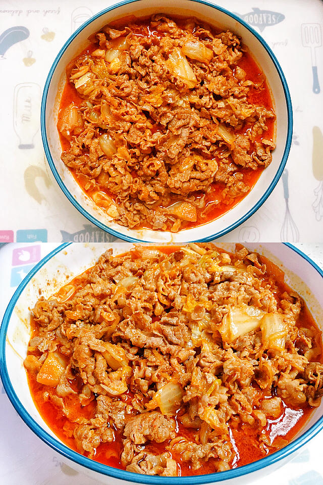 食肉兽的快乐！（生酮keto）低碳者都吃点啥-低碳生酮韩式辣白菜炒五花肉！自制低碳韩式辣酱的完美应用！简单快手懒人！