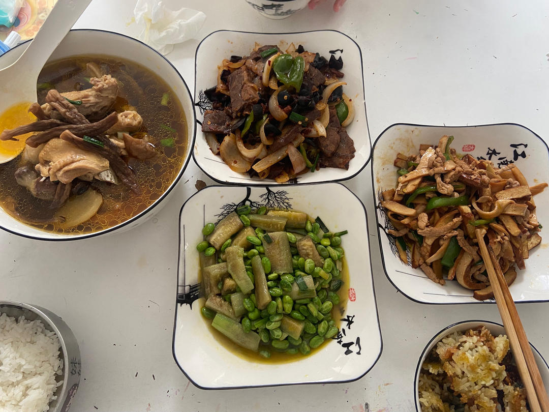 饭菜记—-之高中娃的周末