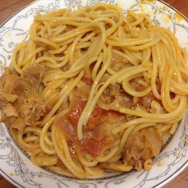 番茄肉酱意面