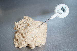 基础全麦餐包50%全麦 平底锅全麦包 直接法的做法 步骤5