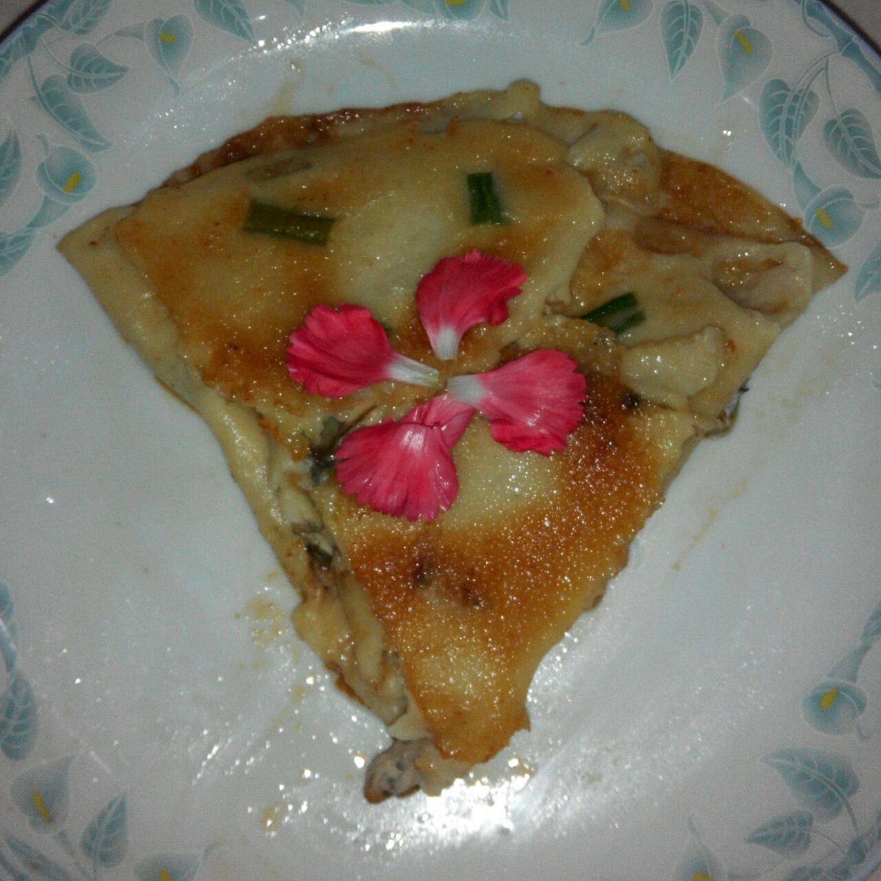 韭菜鸡蛋煎饼