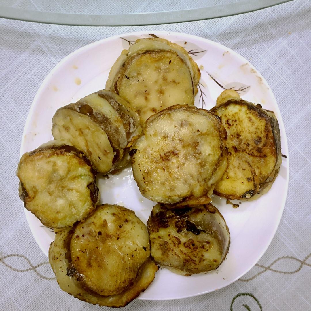 香煎土豆泥茄盒