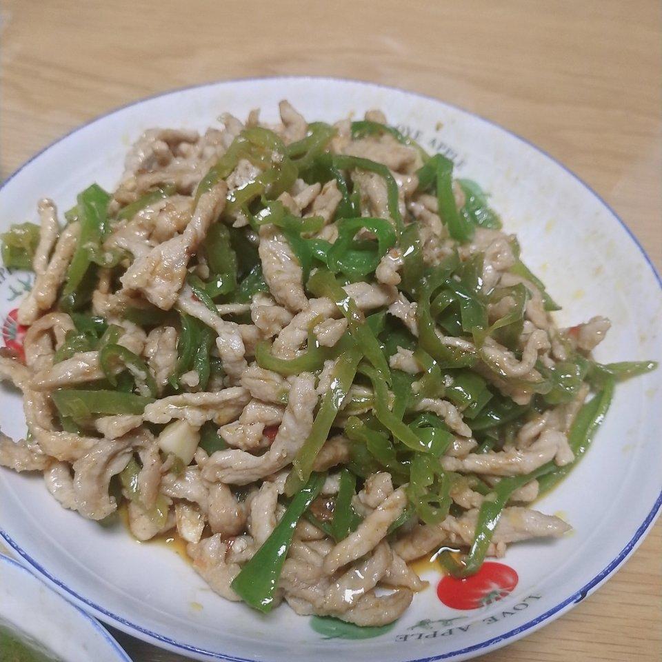 青椒肉丝 口感丝滑简单快手的下饭菜