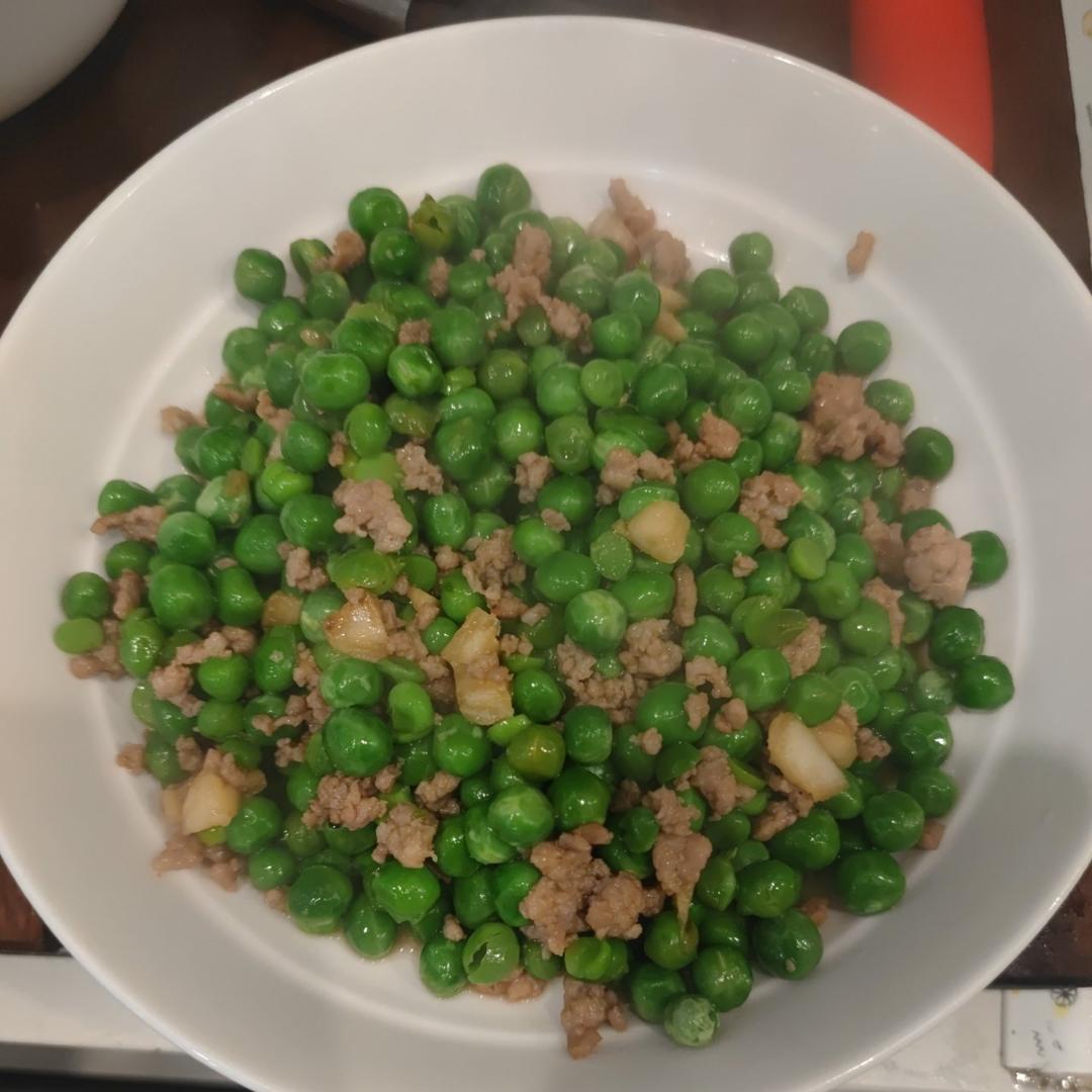 快手菜 青豆炒肉