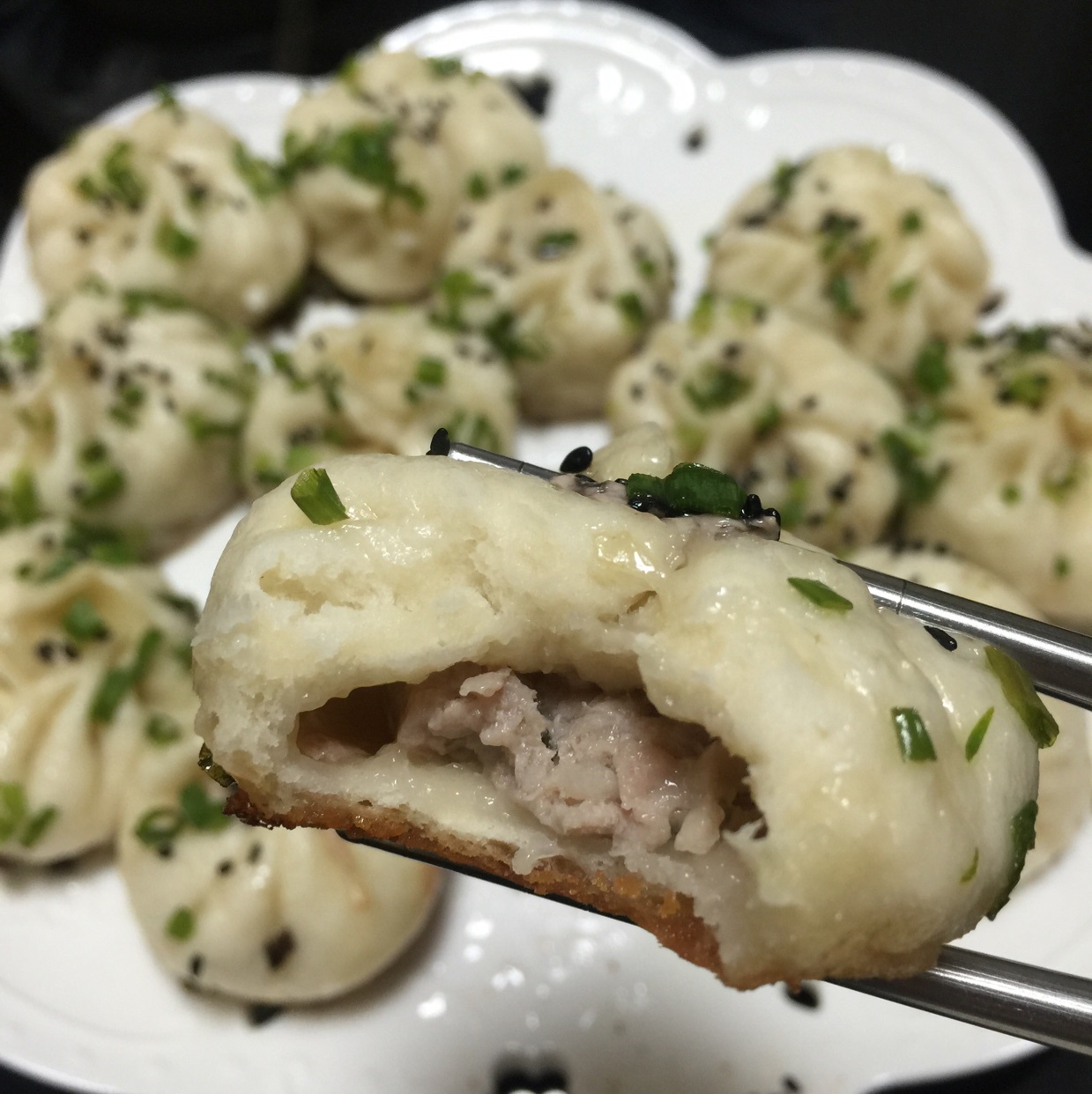 上海生煎馒头-儿时最奢侈的美味