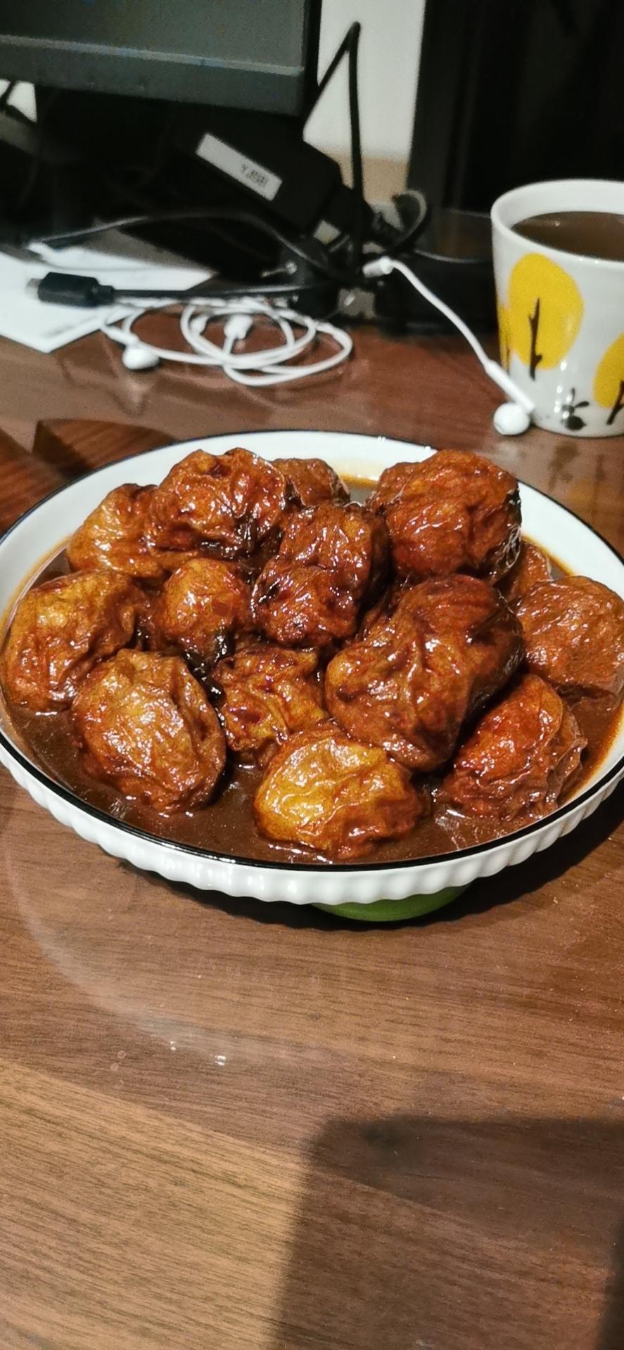 【上海本帮菜】油面筋塞肉（汤汁超下饭）