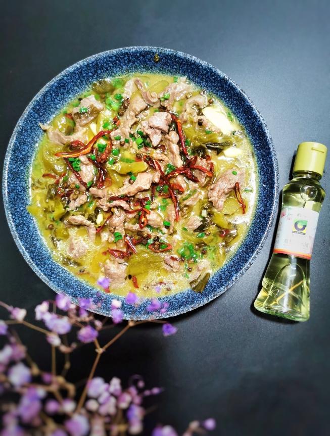 酸菜水煮牛肉的做法