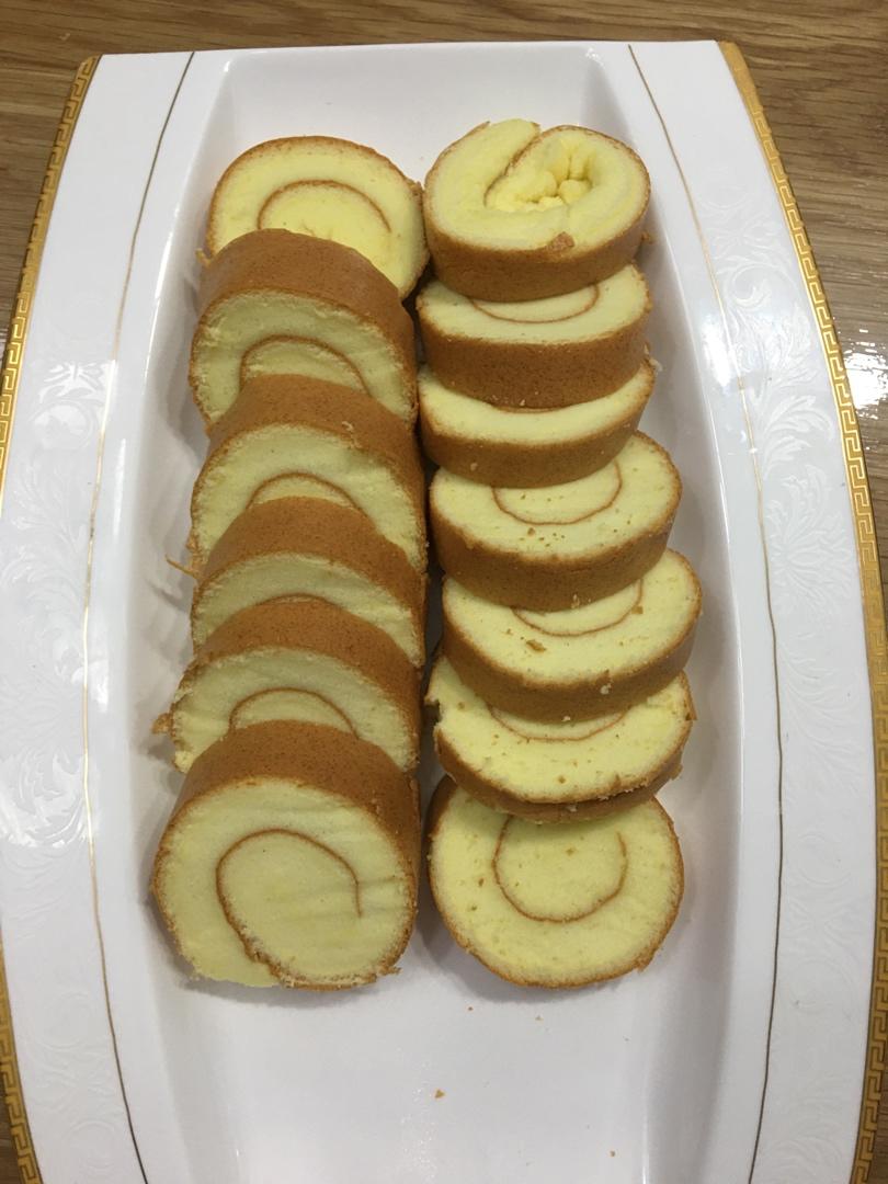 原味蛋糕卷