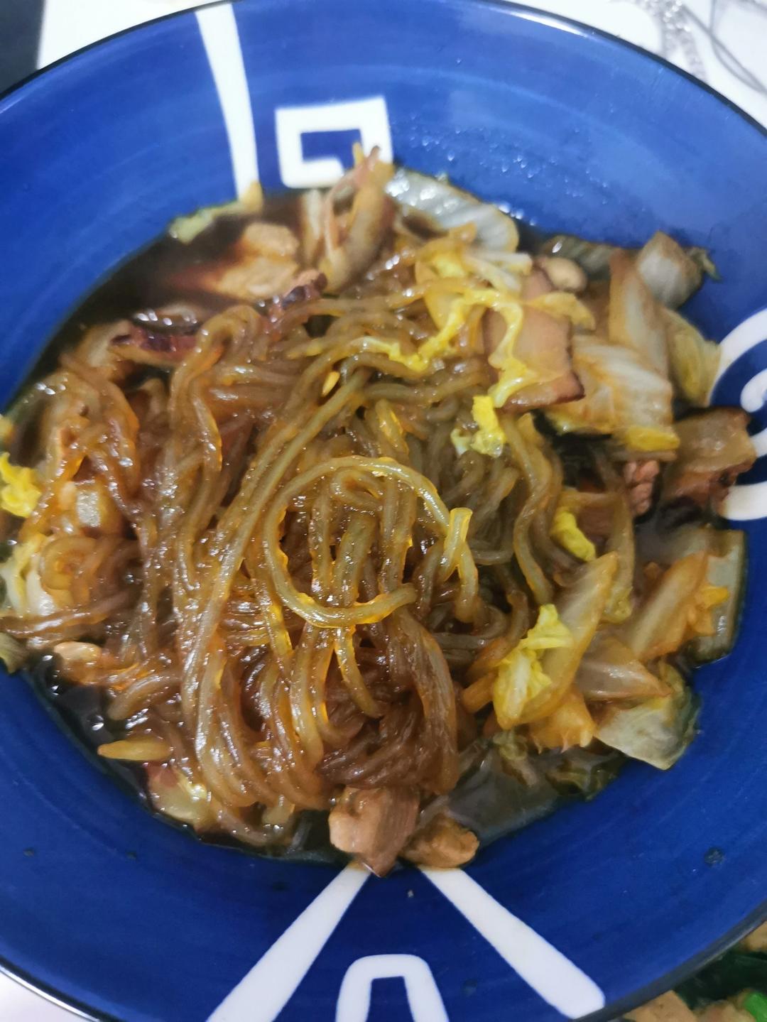 白菜炖粉条