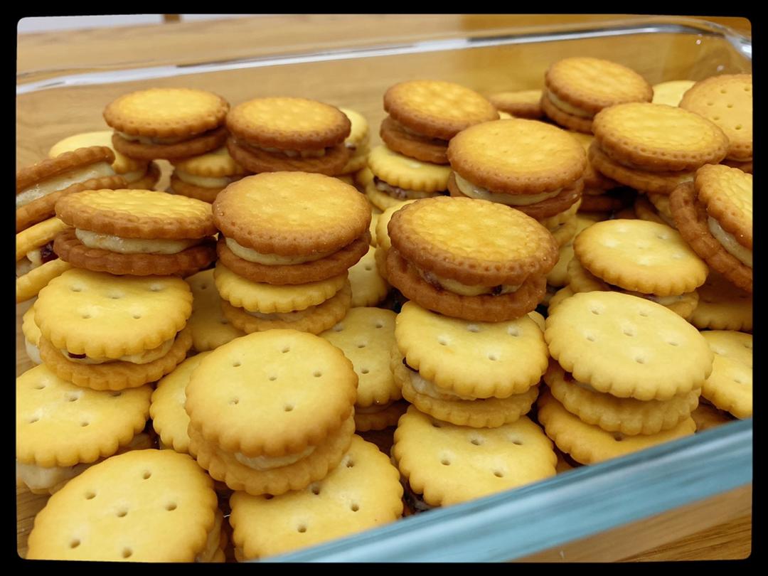 第一次制作牛轧糖🍬饼干🍪真心好味的做法