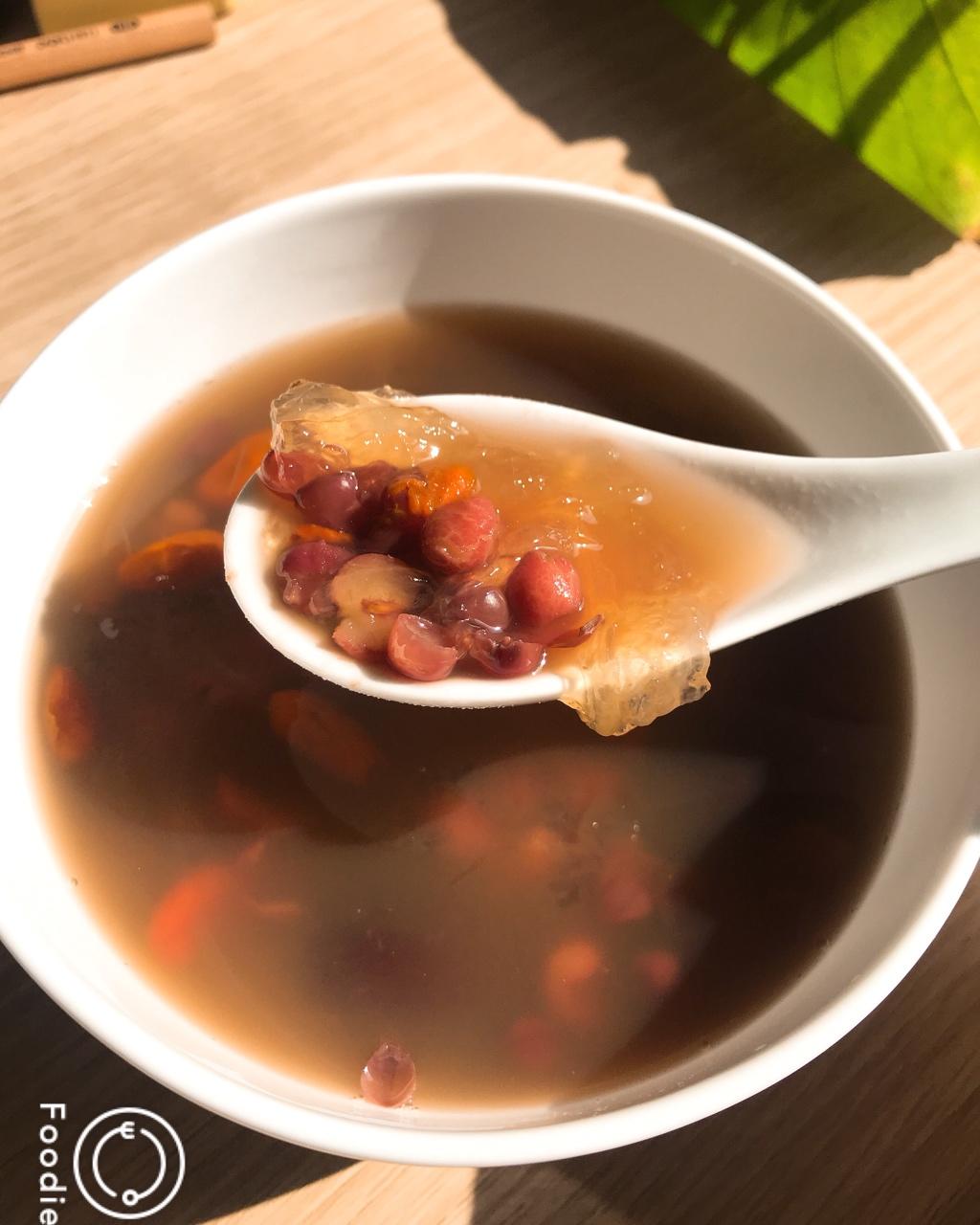 【小森妈妈菜谱】红豆牛奶燕窝