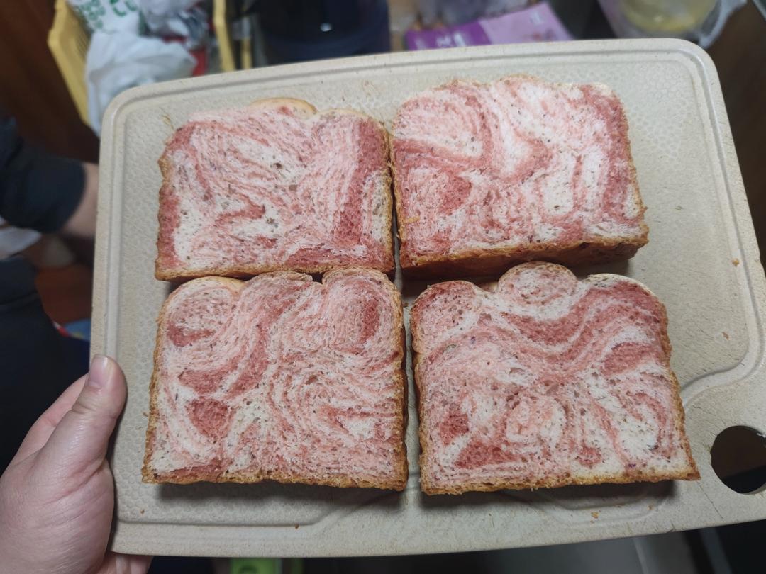 长在我审美上的玫瑰生吐司！美翻了~