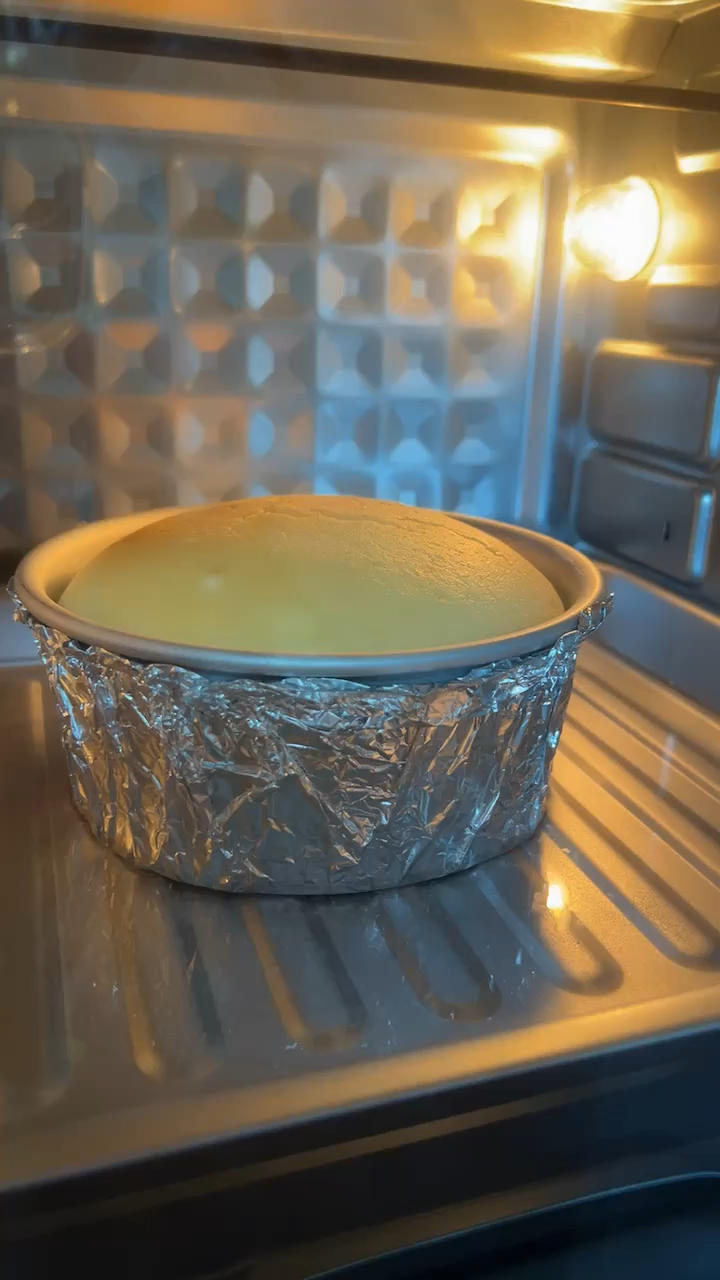 自制酸奶无油低卡伪芝士轻乳酪蛋糕
