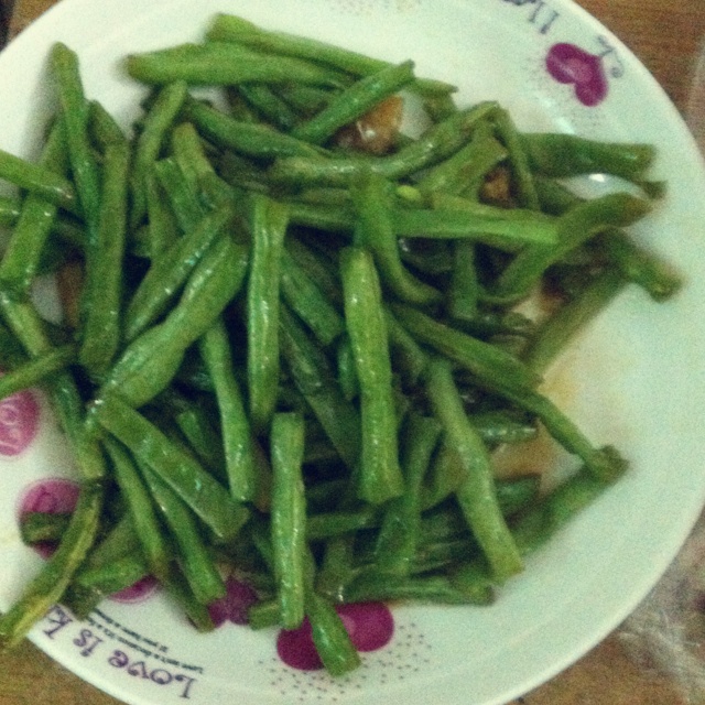 肉丝长豆角