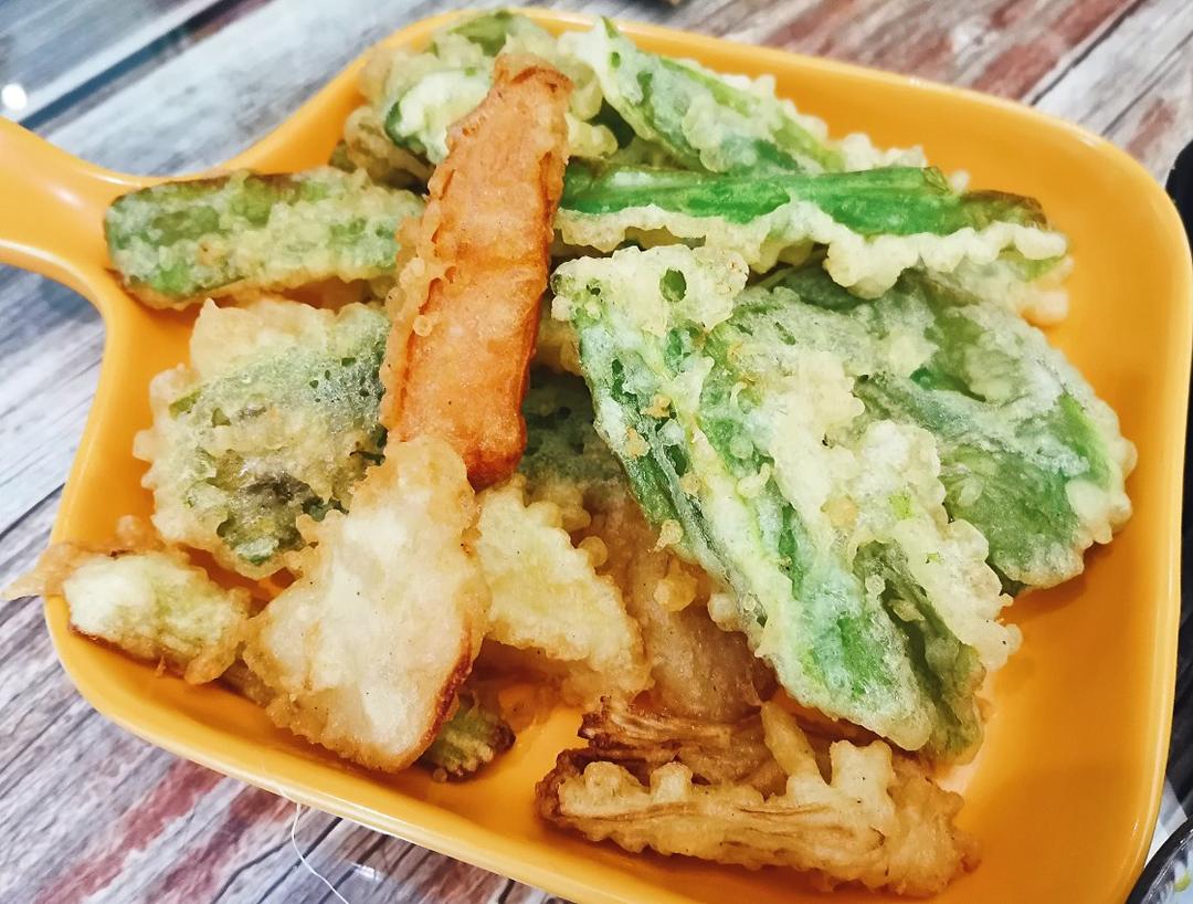 干面香甜的日式南瓜天妇罗（秒杀日本天妇罗店）