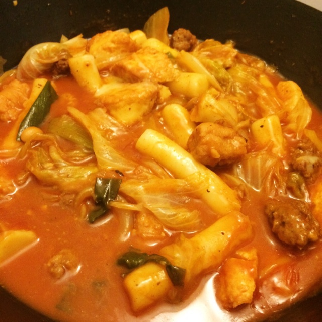 韩式芝士部队锅