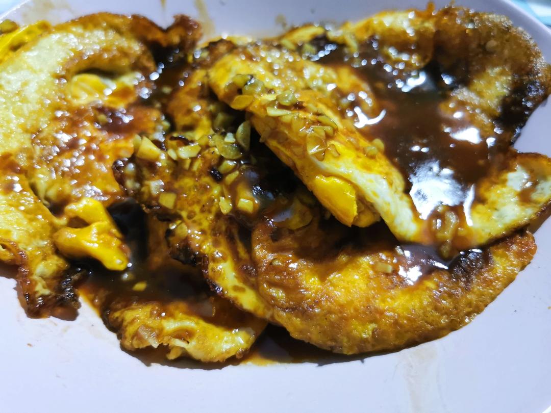 鸡蛋神仙吃法～给肉都不换的糖醋荷包蛋