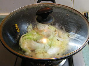 白菜肉末粉丝煲的做法 步骤8