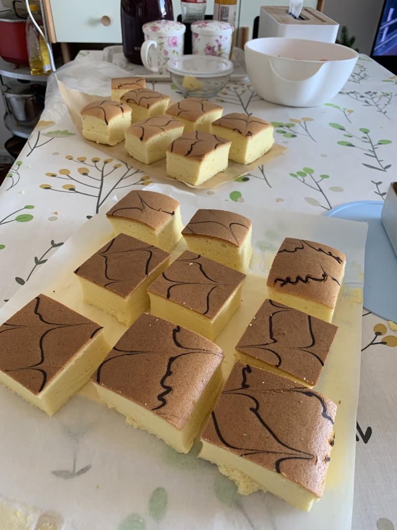 古早味蛋糕......烫面水浴法（28*28）