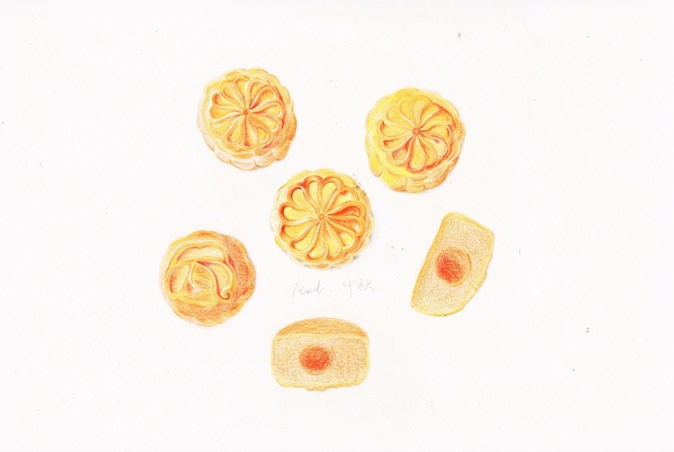 广式月饼——蛋黄莲蓉月饼