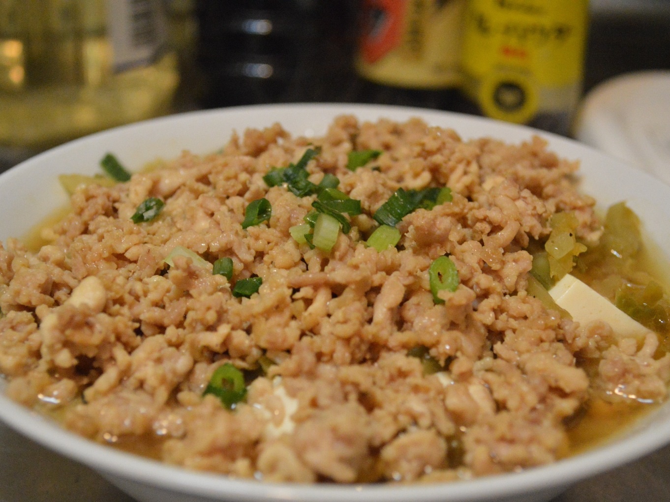 肉末蒸豆腐