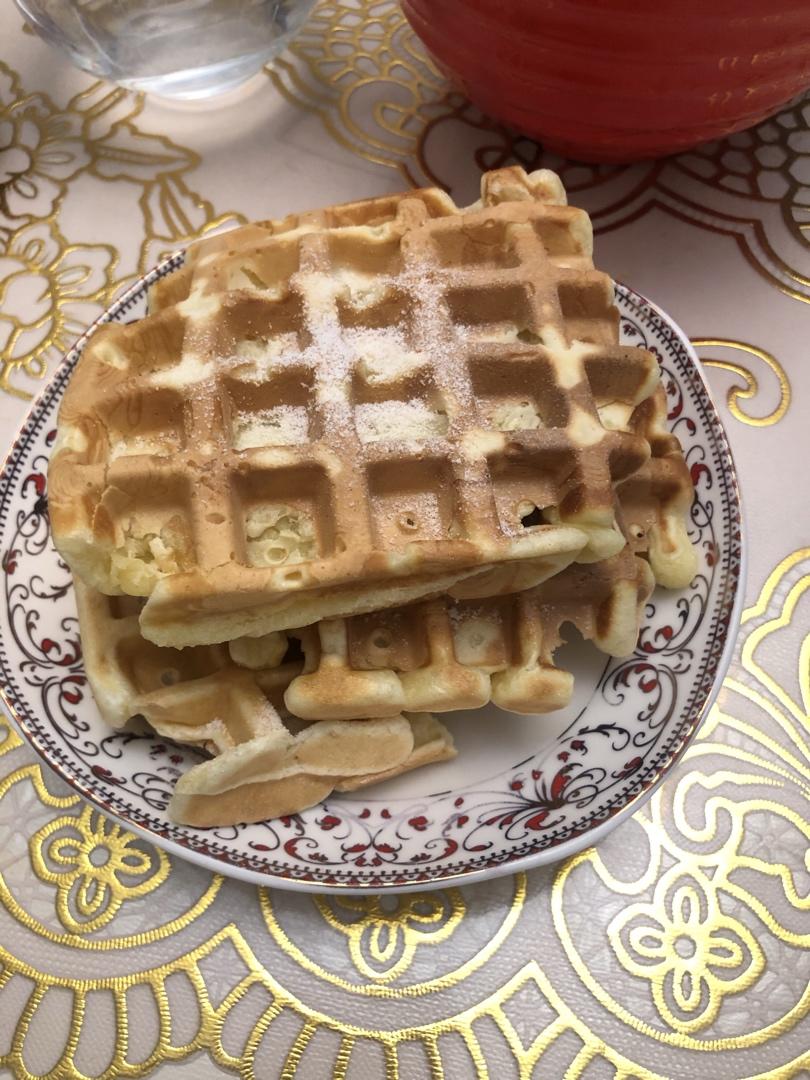 拒绝泡打粉的华夫饼方子