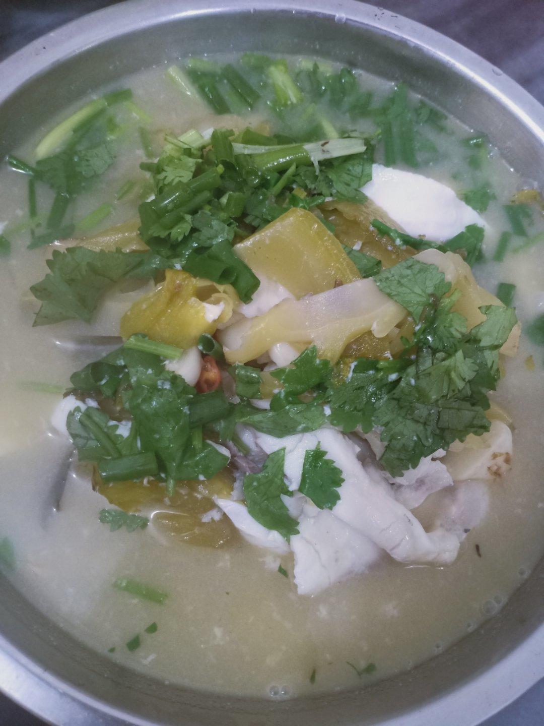 【0235】家庭版酸菜鱼（黑鱼） <302小厨房>