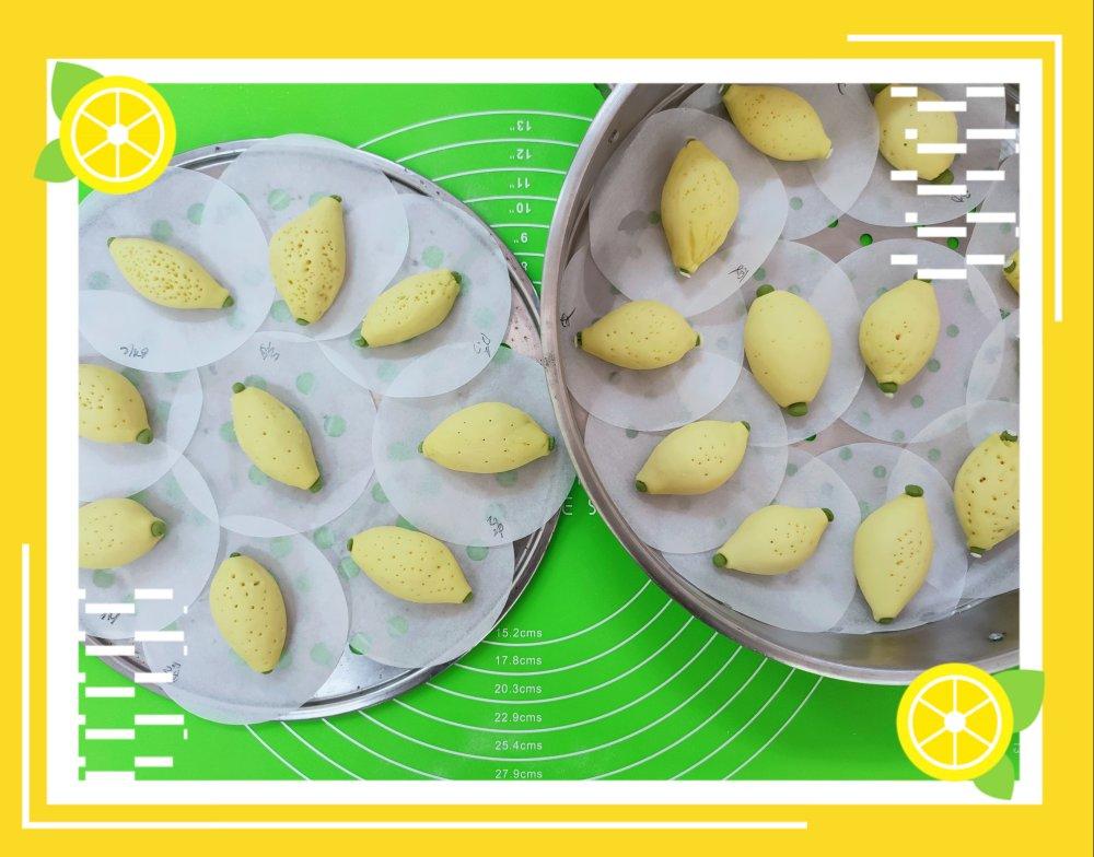 柠檬造型馒头