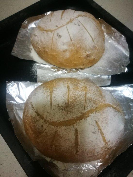 燕麦米核桃面包