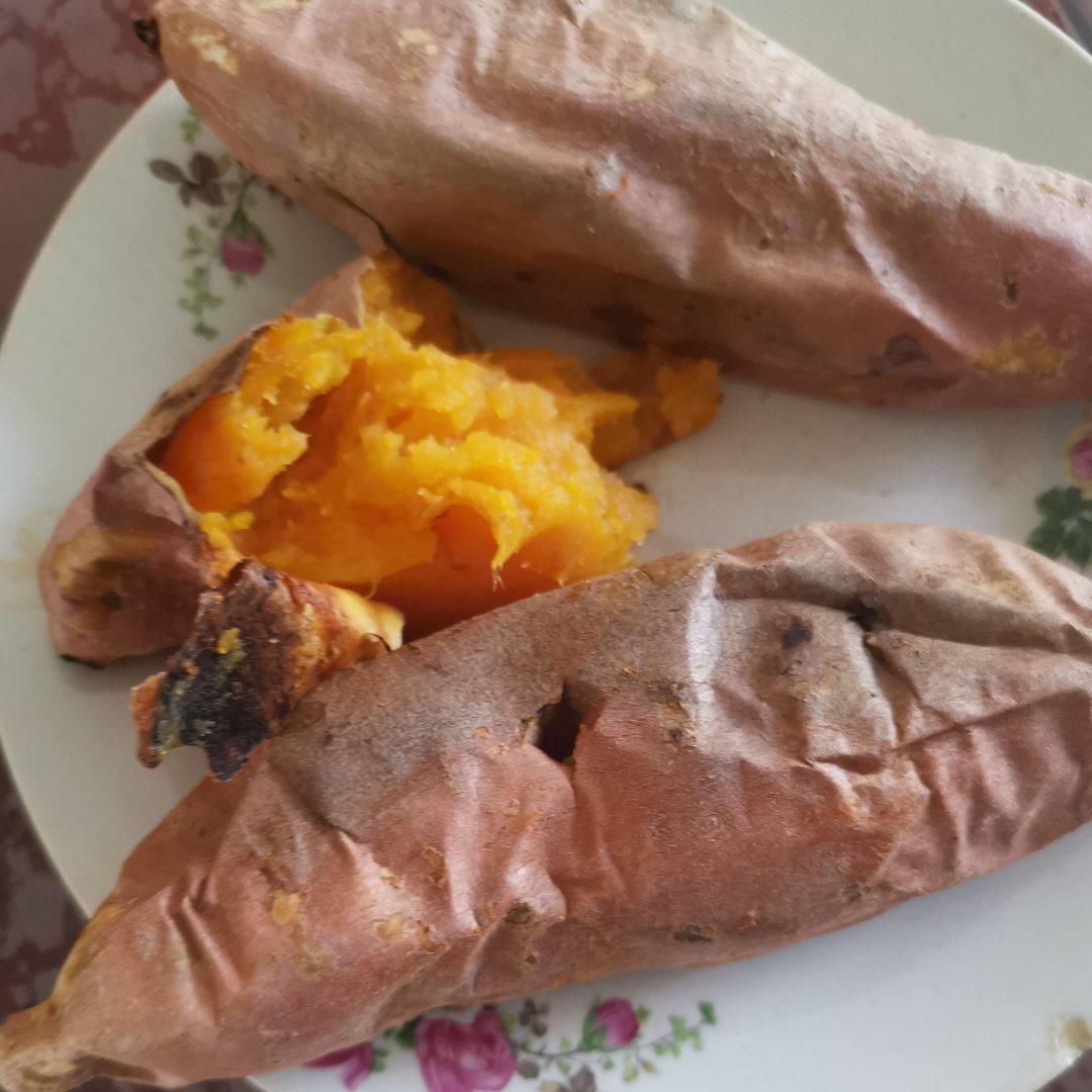 空气炸锅版烤地瓜（超快手）