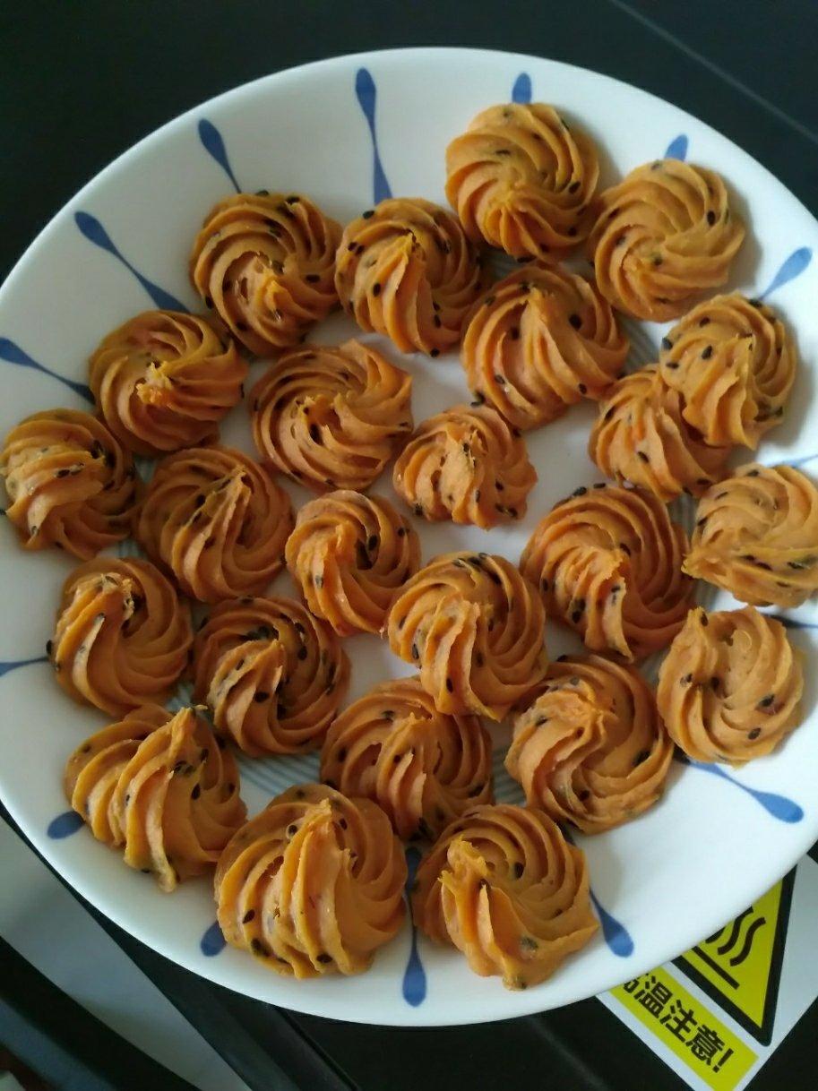 红薯曲奇  宝宝辅食食谱