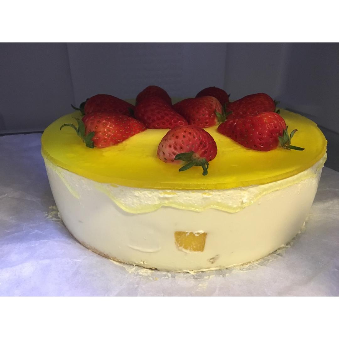 【视频】芒果慕斯（6寸） | 含镜面果胶配方