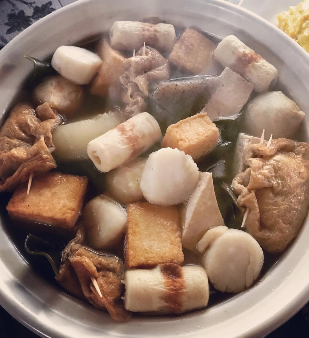 关东煮：日式高汤、甜不辣、福袋制作【曼食慢语】