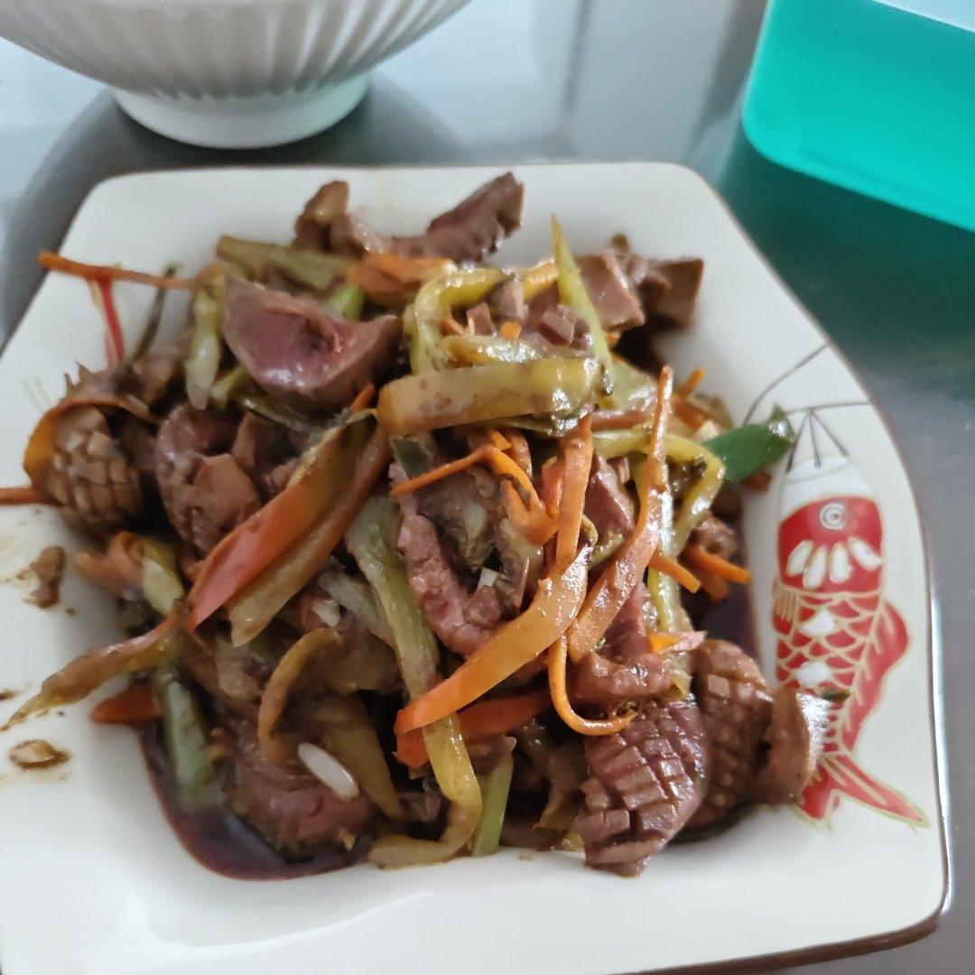 爆炒腰花