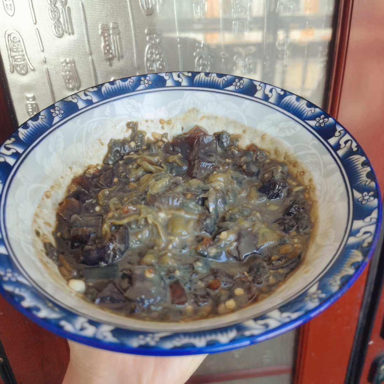 【减脂餐】辣椒擂皮蛋（空气炸锅版）——看起来像黑暗料理但是巨好吃的快手简单湘菜