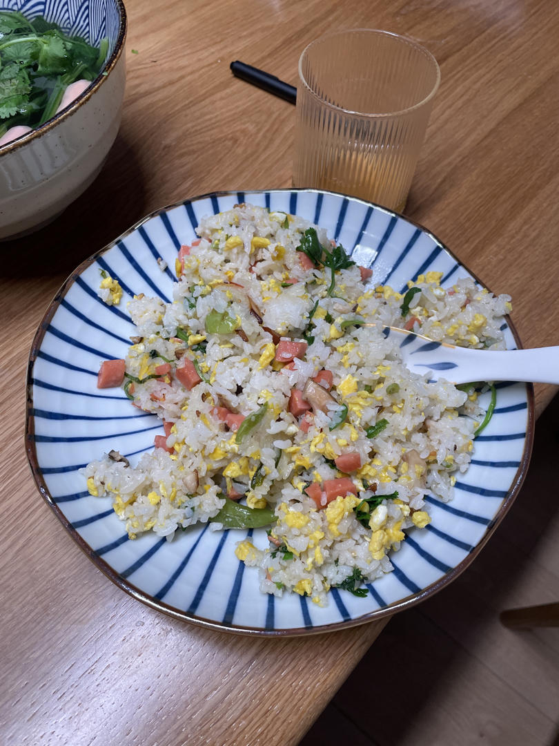 厨坦做的炒米饭蛋炒饭二十分钟快手家常