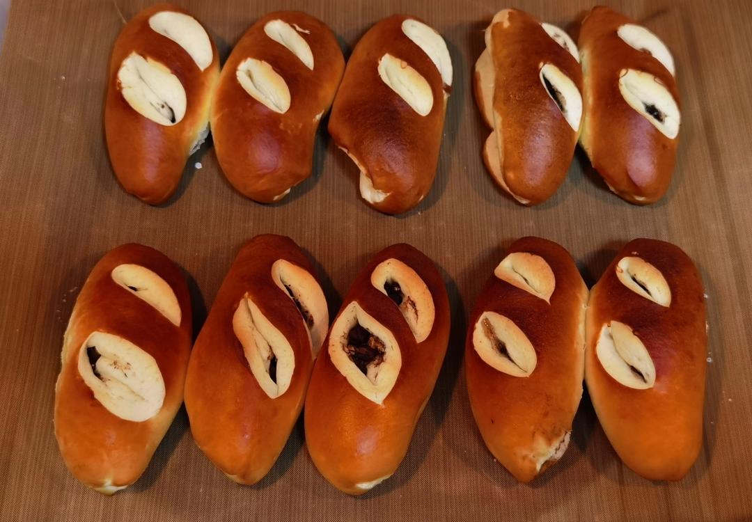 德式碱水面包｜红豆碱水面包｜0糖低卡｜超快手｜免发酵｜免手套膜｜免冷冻