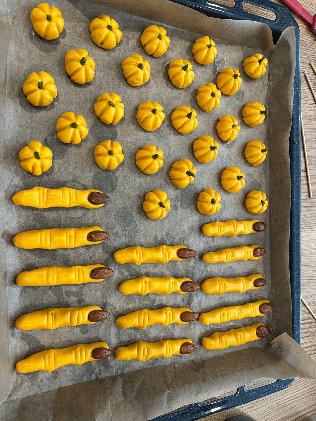 万圣节🎃南瓜曲奇饼干