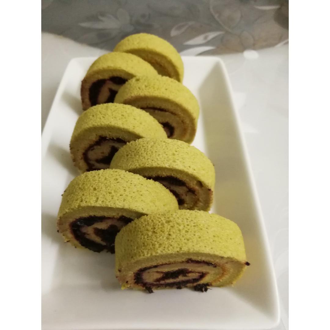 日式抹茶蛋糕卷