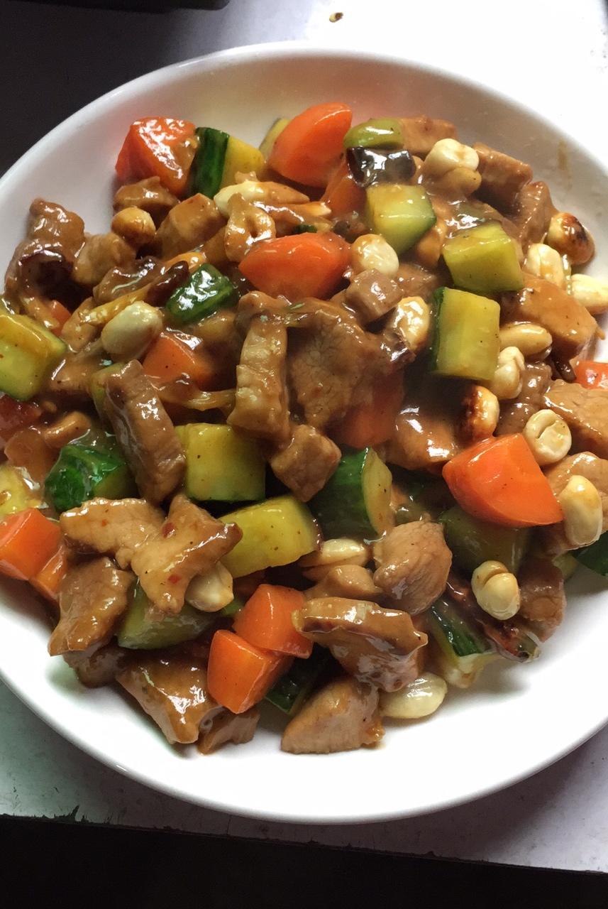 家庭改良版宫爆鸡丁