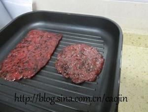 自制红鞠蜜汁猪肉干的做法 步骤12