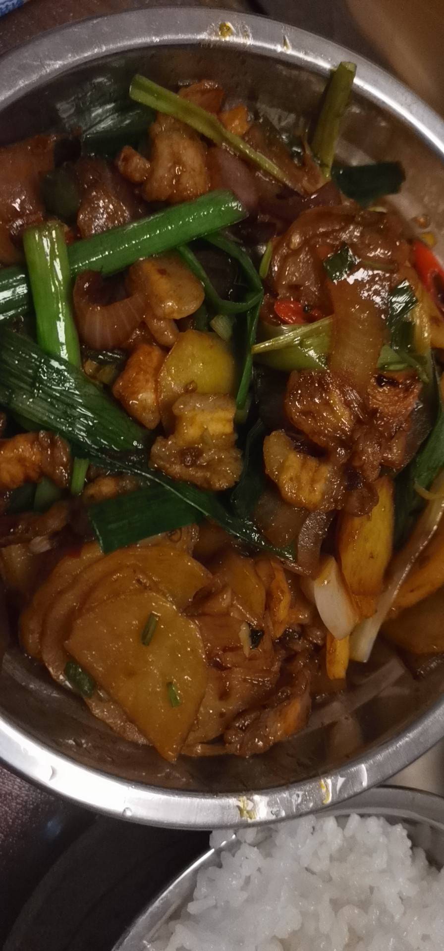 干锅土豆片