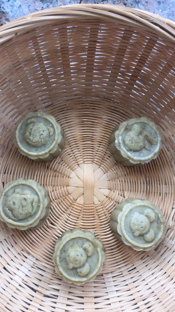 省时简易绿豆糕-免泡豆免过筛